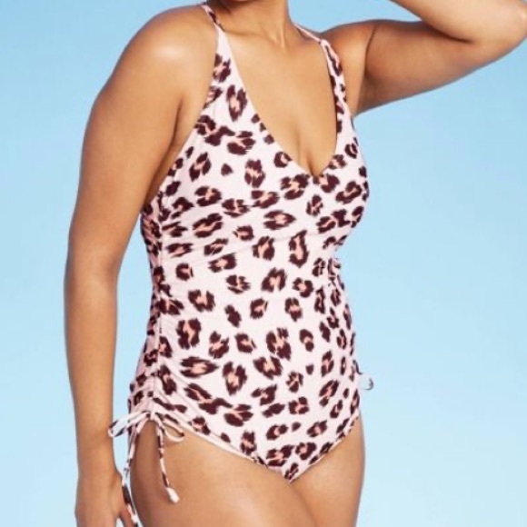 Kona Sol Tortoise Ring Back One pc Swimsuit Large - Picture 1 of 7